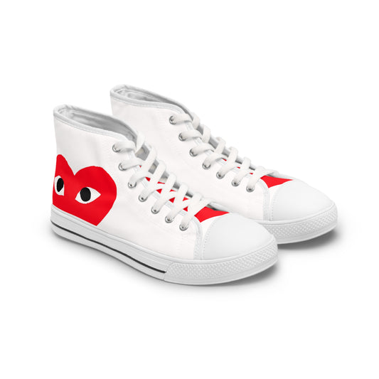 Comme des Cooper Trainers - Chic High Tops with a Playful Twist