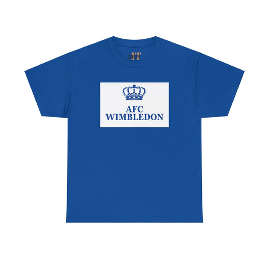 Dupe It AFC Wimbledon x Offender Inspired Organic Tee - Urban Style Meets Dons Pride