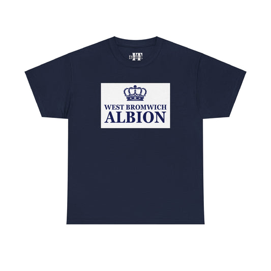 Dupe It West Brom x Offender Inspired Organic Tee - Urban Style Meets Baggies Pride
