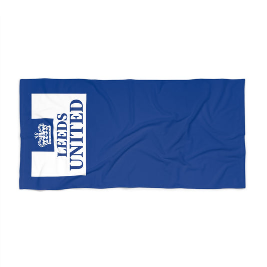 Leeds United FC x Offender Inspired Beach Towel - Sun, Style, and The Whites