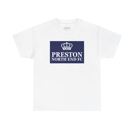 Dupe It Preston North End FC Inspired Tee: Lilywhites' Legacy Line